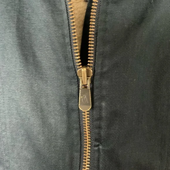 Hoodlamb Women’s Classic Hemp Jacket Size XS Dark Blue